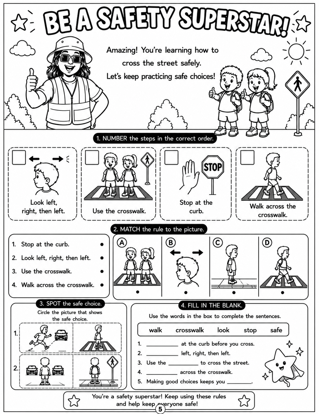 Activity book page 5